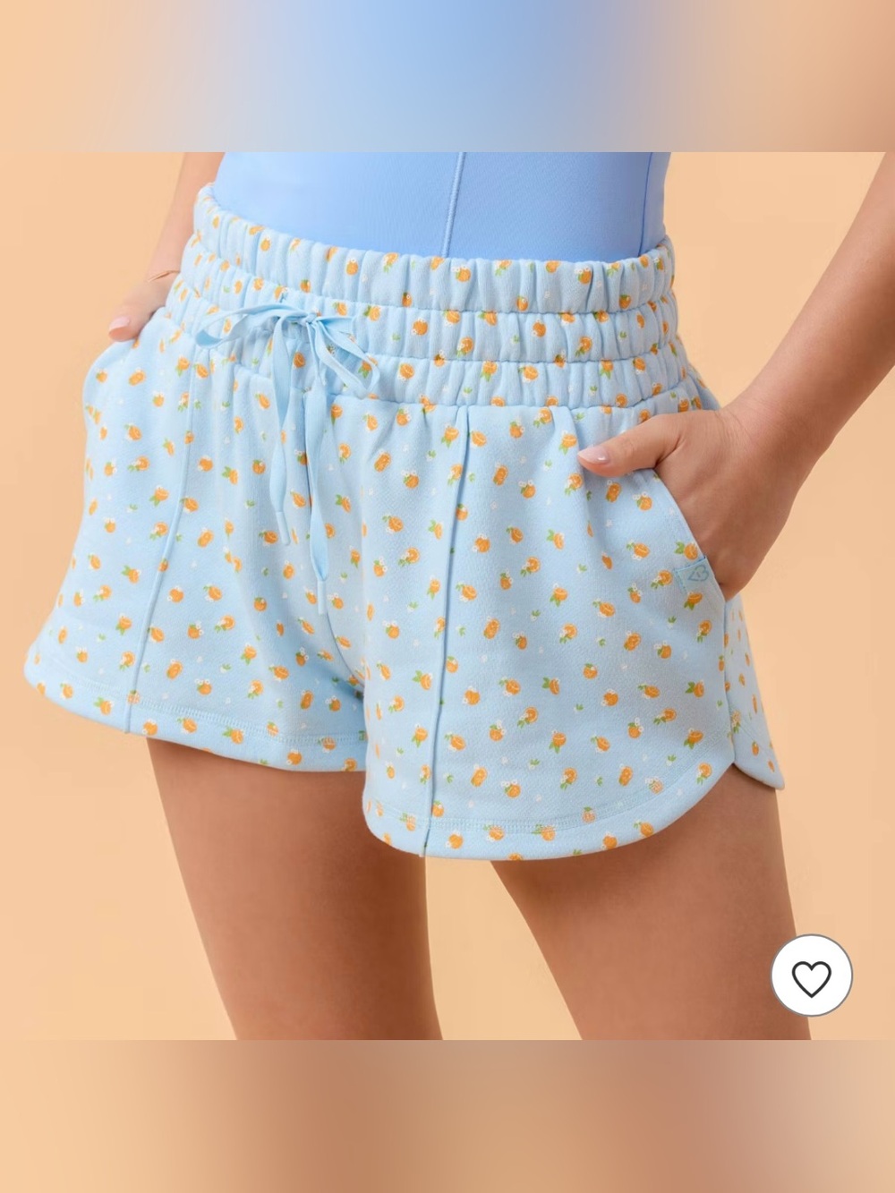 Blogilates Marshmallow Dolphin Short High Waisted Size Medium